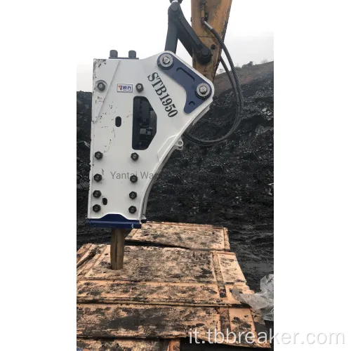 Excavator 50ton Hydraulic Breaker per la schiacciamento delle rocce minerarie